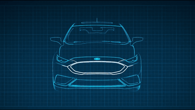 Макет автомобиля Ford, созданный при помощи VR-очков Макет автомобиля Ford, созданный при помощи VR-очков