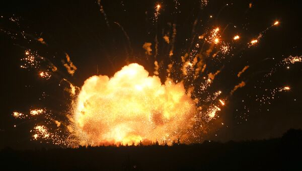 Пожар на военной базе в городе Калиновка в Винницкой области. 27 сентября 2017 Пожар на военной базе в городе Калиновка в Винницкой области. 27 сентября 2017