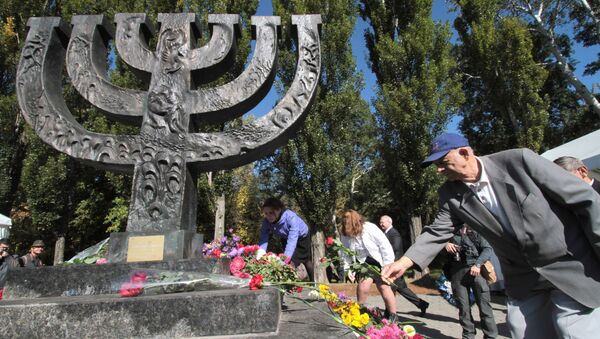 Митинг у мемориала Бабий Яр Митинг у мемориала Бабий Яр