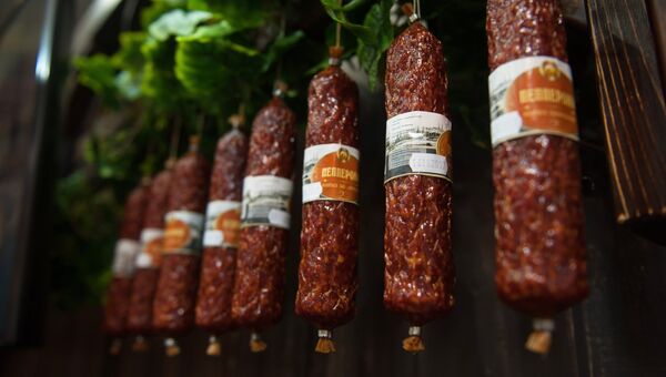 Мясная продукция. Архивное фото Мясная продукция. Архивное фото