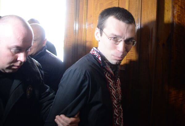 Журналист Василий Муравицкий в Королёвском районном суде в Житомире. 24 октября 2017 Журналист Василий Муравицкий в Королёвском районном суде в Житомире. 24 октября 2017