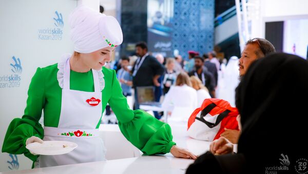 Стенд WorldSkills Kazan 2019. Презентация национальной выпечки Стенд WorldSkills Kazan 2019. Презентация национальной выпечки