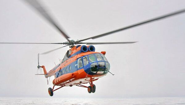 Вертолет Ми-8 авиакомпании Конверс Авиа. Архивное фото Вертолет Ми-8 авиакомпании Конверс Авиа. Архивное фото
