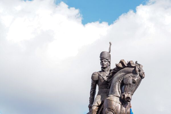 Открытие памятника герою Отечественной войны 1812 года, донскому атаману Матвею Платову. 1 ноября 2017 Открытие памятника герою Отечественной войны 1812 года, донскому атаману Матвею Платову. 1 ноября 2017