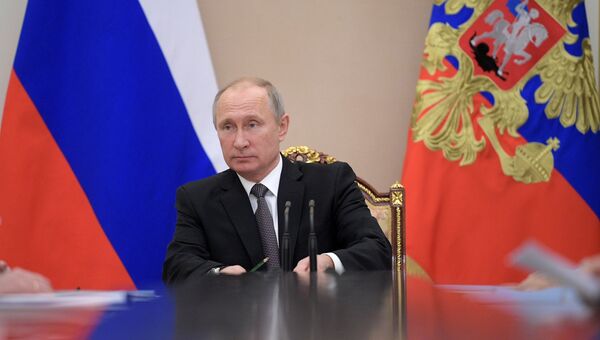 Президент РФ Владимир Путин. Архивное фото Президент РФ Владимир Путин. Архивное фото