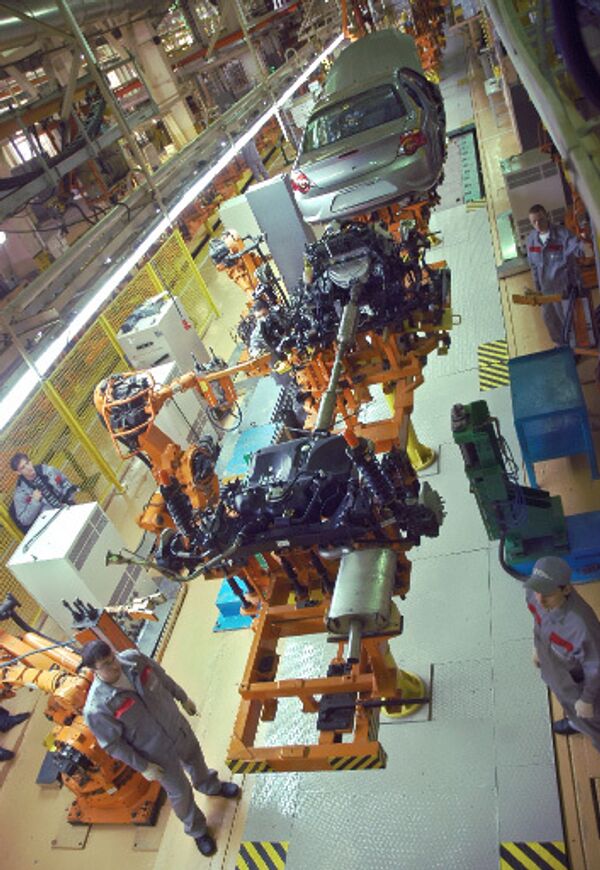 На автозаводе Группы ГАЗ. Архив На автозаводе Группы ГАЗ. Архив