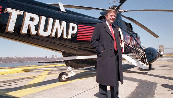 Дональд Трамп в Нью-Йоркском аэропорту. 22 марта 1988 Дональд Трамп в Нью-Йоркском аэропорту. 22 марта 1988
