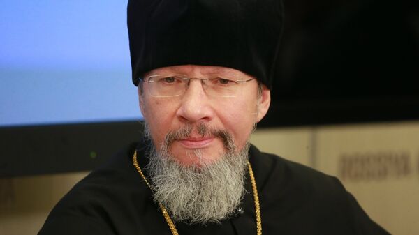 Заместитель председателя отдела внешних церковных связей РПЦ протоиерей Николай Балашов. Архивное фото Заместитель председателя отдела внешних церковных связей РПЦ протоиерей Николай Балашов. Архивное фото
