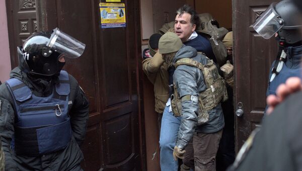 Задержание Михаила Саакашвили сотрудниками СБУ в Киеве, Украина. 5 декабря 2017 Задержание Михаила Саакашвили сотрудниками СБУ в Киеве, Украина. 5 декабря 2017