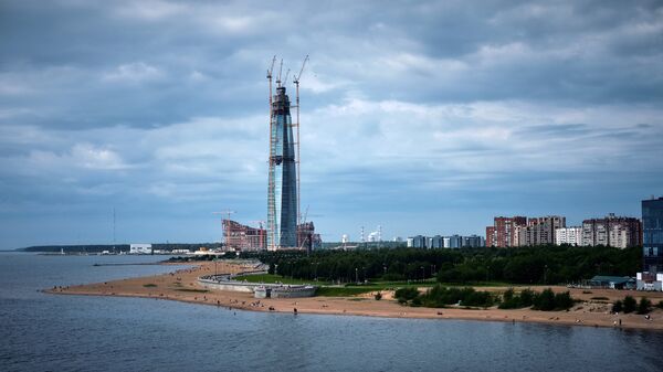 Строительство делового комплекса Лахта-центр в Санкт-Петербурге Строительство делового комплекса Лахта-центр в Санкт-Петербурге
