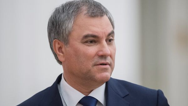 Председатель Государственной Думы РФ Вячеслав Володин. Архив Председатель Государственной Думы РФ Вячеслав Володин. Архив