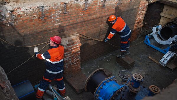 Сотрудники АО Мосводоканал Сотрудники АО Мосводоканал