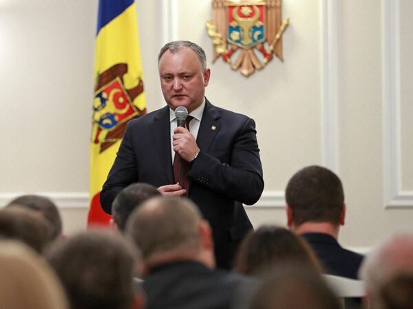 Президент Молдавии Игорь Додон Президент Молдавии Игорь Додон