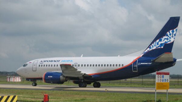 Boeing 737-500 авиакомпании Аэрофлот-Норд Boeing 737-500 авиакомпании Аэрофлот-Норд