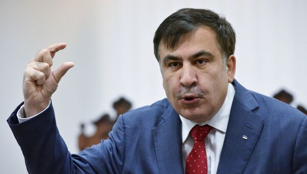 Михаил Саакашвили в Апелляционном суде в Киеве. Архивное фото Михаил Саакашвили в Апелляционном суде в Киеве. Архивное фото