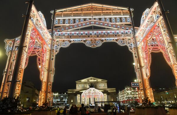Новогодняя иллюминация в Москве Новогодняя иллюминация в Москве