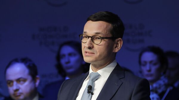 Премьер-министр Польши Матеуш Моравецкий Премьер-министр Польши Матеуш Моравецкий