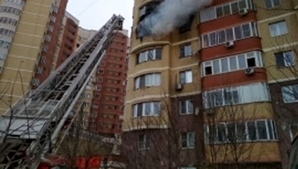 Пожар в многоквартирном жилом доме в Красногорске Московской области. 28 января 2018 Пожар в многоквартирном жилом доме в Красногорске Московской области. 28 января 2018
