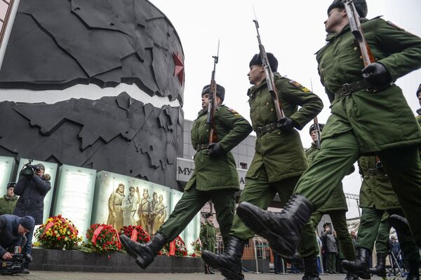 Торжественное открытие павильона трехмерной панорамы Прорыв на территории Кировского музея-заповедника Прорыв блокады Ленинграда Торжественное открытие павильона трехмерной панорамы Прорыв на территории Кировского музея-заповедника Прорыв блокады Ленинграда
