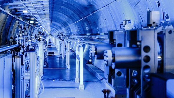 Европейский лазер на свободных электронах XFEL. Архивное фото Европейский лазер на свободных электронах XFEL. Архивное фото