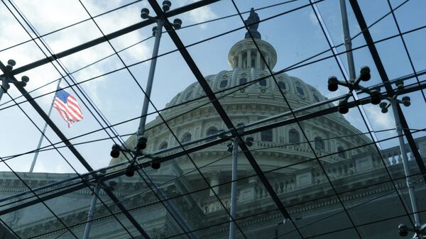 Здание конгресса США. Архивное фото Здание конгресса США. Архивное фото