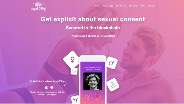Сайт приложения LegalFling Сайт приложения LegalFling