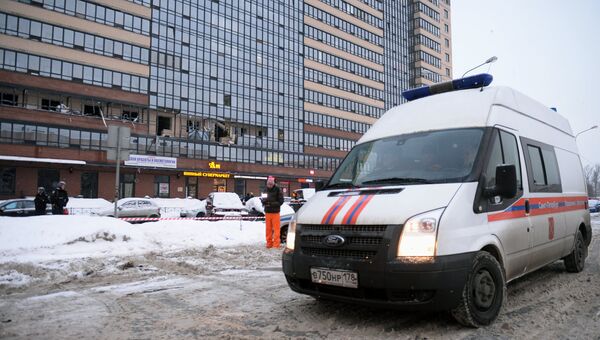 На месте взрыва газового баллона в жилом многоэтажном доме на улице Репищева. 9 февраля 2018 На месте взрыва газового баллона в жилом многоэтажном доме на улице Репищева. 9 февраля 2018
