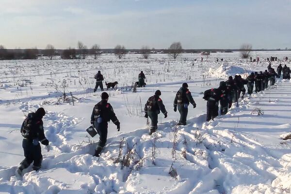 Последствия крушения Ан-148 в Московской области Последствия крушения Ан-148 в Московской области
