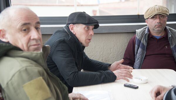 Генерал Тристан Цителашвили, Александр Ревазишвили и Коба Нергадзе Генерал Тристан Цителашвили, Александр Ревазишвили и Коба Нергадзе