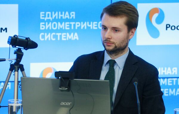 Пресс-конференция, посвященная демонстрации первой рабочей версии Единой биометрической системы, в МИА Россия сегодня. 19 февраля 2018 Пресс-конференция, посвященная демонстрации первой рабочей версии Единой биометрической системы, в МИА Россия сегодня. 19 февраля 2018