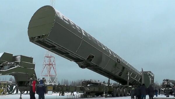 Демонстрация испытаний ракетного комплекса стратегического назначения Сармат. Архивное фото Демонстрация испытаний ракетного комплекса стратегического назначения Сармат. Архивное фото