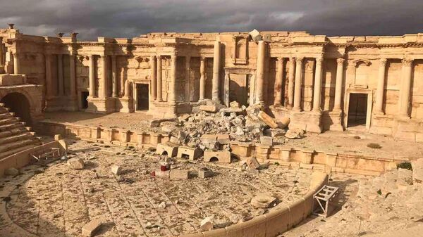 В Дамаске приступили к восстановлению древних барельефов из Пальмиры