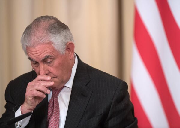 Государственный секретарь США Рекс Тиллерсон Государственный секретарь США Рекс Тиллерсон