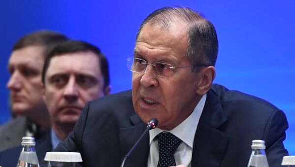 Министр иностранных дел РФ Сергей Лавров. 16 марта 2018 Министр иностранных дел РФ Сергей Лавров. 16 марта 2018