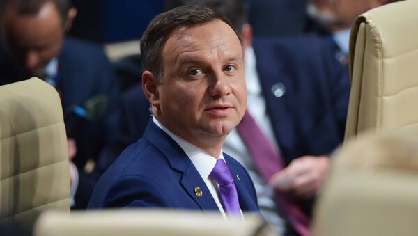 Президент Польши Анджей Дуда. Архивное фото Президент Польши Анджей Дуда. Архивное фото