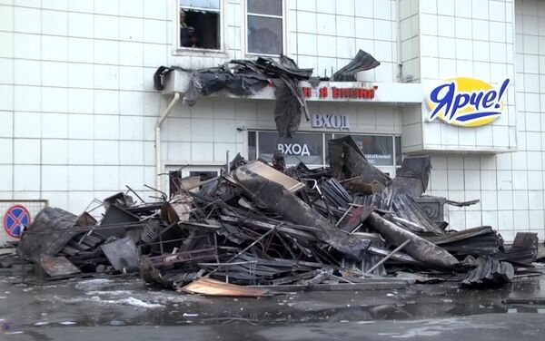 Последствия пожара в ТЦ Зимняя вишня в Кемерово. 26 марта 2018 Последствия пожара в ТЦ Зимняя вишня в Кемерово. 26 марта 2018