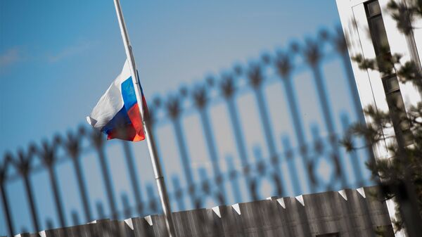 Посольство России в Вашингтоне. Архивное фото Посольство России в Вашингтоне. Архивное фото