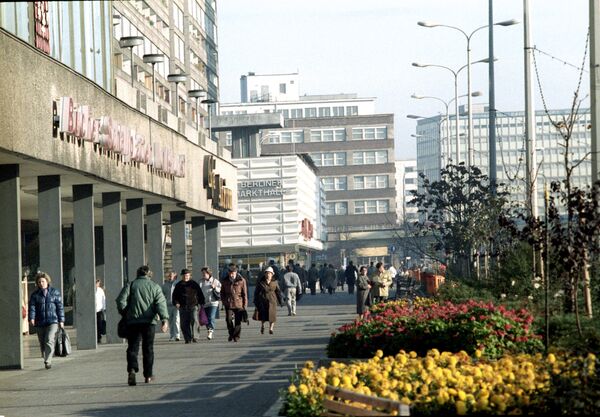 Александрплац в Берлине, ГДР Александрплац в Берлине, ГДР