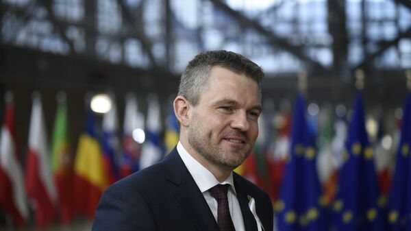 Премьер-министр Словакии Петер Пеллегрини Премьер-министр Словакии Петер Пеллегрини