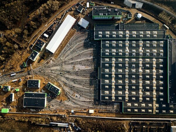 Локомотивное депо Лихоборы в Москве Локомотивное депо Лихоборы в Москве