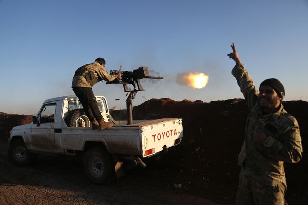 Боевики Сирийской свободной армии Боевики Сирийской свободной армии