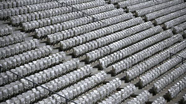 Трибуна стадиона Волгоград Арена Трибуна стадиона Волгоград Арена