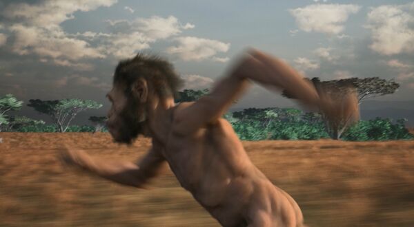 Кадр из мультфильма Homo naledi: Встреча двух миров Кадр из мультфильма Homo naledi: Встреча двух миров