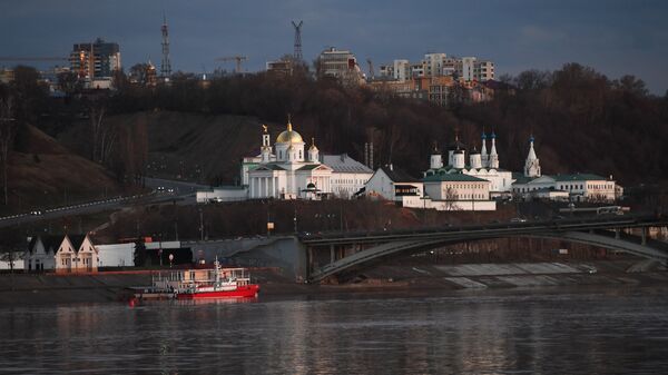 Вид Благовещенский монастырь в Нижнем Новгороде Вид Благовещенский монастырь в Нижнем Новгороде