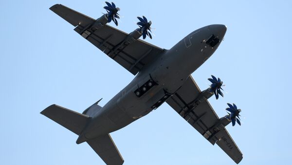 Среднемагистральный грузовой самолет Ан-70. Архивное фото Среднемагистральный грузовой самолет Ан-70. Архивное фото
