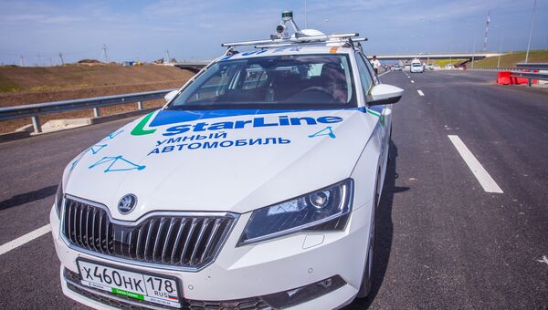 Тестовые испытания российских беспилотных автомобилей на автоподходах к Крымскому мосту Тестовые испытания российских беспилотных автомобилей на автоподходах к Крымскому мосту
