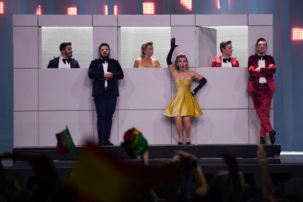 Молдавская группа DoReDos в финале конкурса Евровидение. 12 мая 2018 Молдавская группа DoReDos в финале конкурса Евровидение. 12 мая 2018