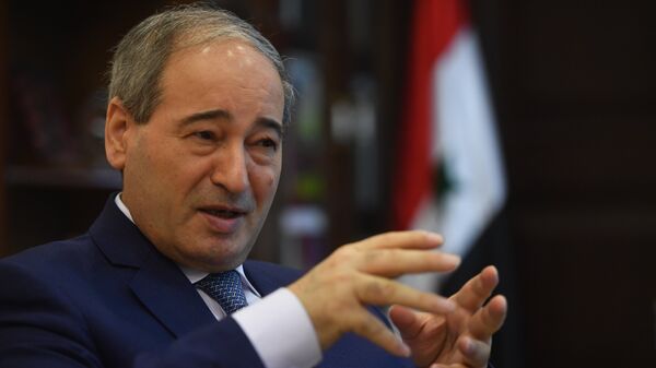 Замглавы МИД Сирии Фейсал Микдад Замглавы МИД Сирии Фейсал Микдад