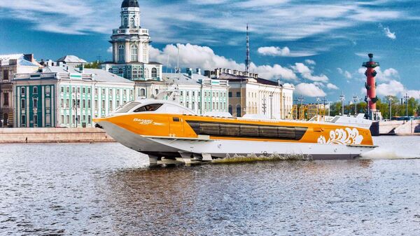 Речное судно на подводных крыльях Валдай 45Р Речное судно на подводных крыльях Валдай 45Р