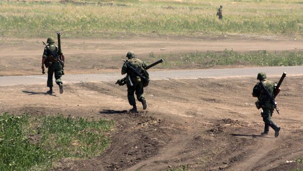 Военнослужащие ДНР. Архивное фото Военнослужащие ДНР. Архивное фото